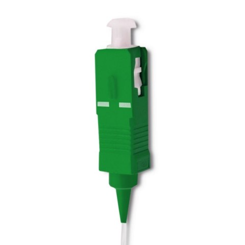 Qoltec Pigtail światłowodowy SC/APC | Singlemode | 9/125 | G652D | 0.5m