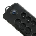 Qoltec Listwa antyprzepięciowa Qoltec | 8 gniazd | 2.5m