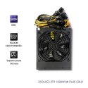 Qoltec Zasilacz ATX 1600W | 80 Plus Gold | Gaming Miner