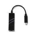Adapter USB typ C męski/ RJ-45 żeński | 20cm