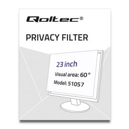 Qoltec Filtr prywatyzujący RODO 23