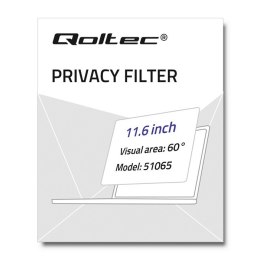 Qoltec Filtr prywatyzujący RODO do MacBook Air 11.6