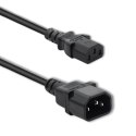 Qoltec Kabel zasilający do UPS | C13/C14 | 1.8m