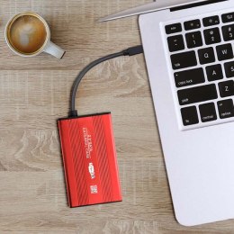 Qoltec Obudowa/kieszeń do dysków HDD/SSD 2.5