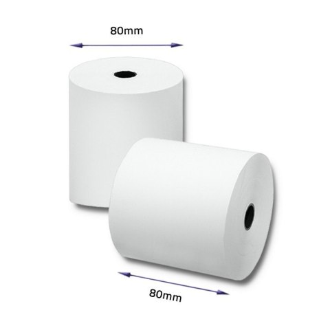 Qoltec Rolka termiczna 80 x 59 | 65g/m2 | 10szt. | BPA free