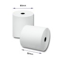 Qoltec Rolka termiczna 80 x 70 | 55g/m2 | 10szt. | BPA free