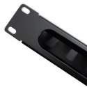 Qoltec Organizer kabli RACK 19" | 1U