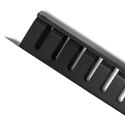 Qoltec Organizer kabli RACK 19" | 1U