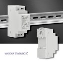 Qoltec Zasilacz na szynę DIN | 24W | 12V | 2A | Szary
