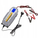 Prostownik automatyczny ładowarka 12/24V 10A LCD