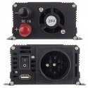 Przetwornica napięcia 24V / 230V 300/600W LED