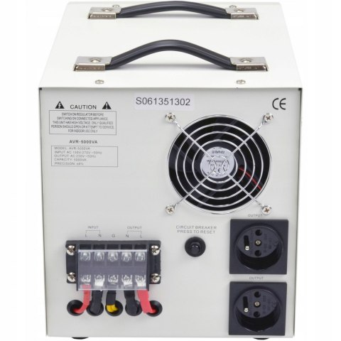 Stabilizator napięcia prąd AVR 5000VA VOLT POLSKA