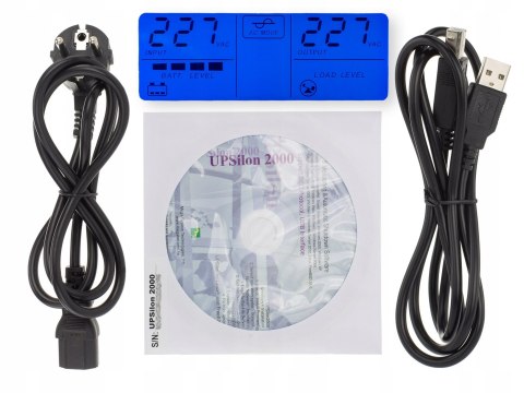 ZASILACZ AWARYJNY UPS 1500VA 900W LCD + PROGRAM