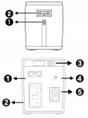 ZASILACZ AWARYJNY UPS 1500VA 900W LCD + PROGRAM