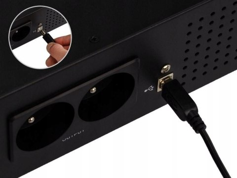 Zasilacz awaryjny RackUPS 1200VA/720W 2*7Ah