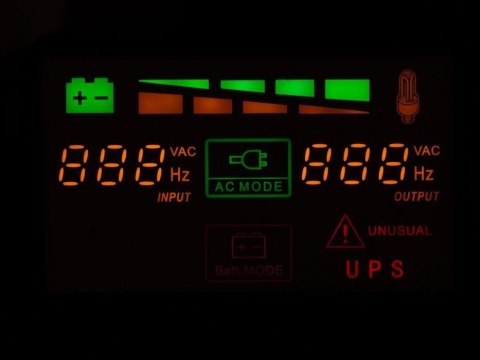 Zasilacz awaryjny UPS 850VA 480W RACK 19'' 2U 9Ah