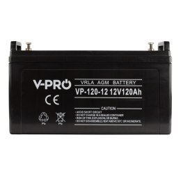 Akumulator bezobsługowy VPRO VRLA AGM 12V 120Ah