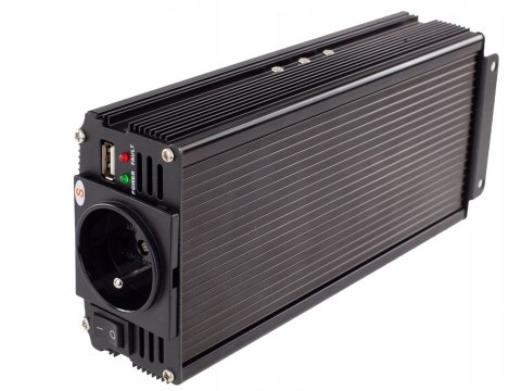 PRZETWORNICA PRĄDU NAPIĘCIA SINUS 12V 230V 600W