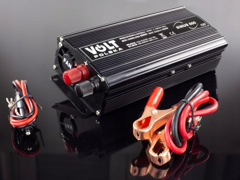 PRZETWORNICA PRĄDU NAPIĘCIA SINUS 12V 230V 600W