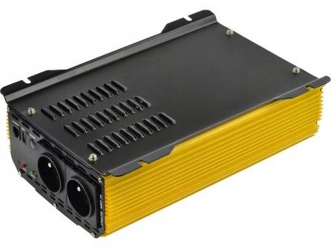 Przetwornica napięcia 12V 1500/1000W SINUS PLUS Czysty sinus
