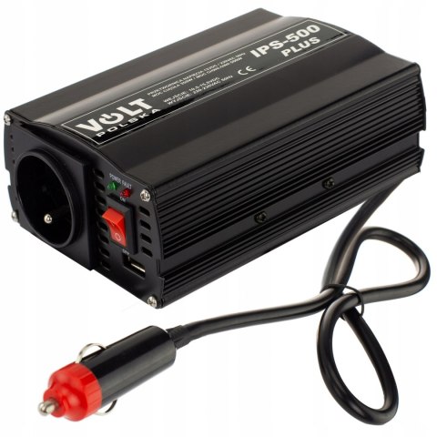 Przetwornica napięcia IPS 500 PLUS 12/230V (350/500W)