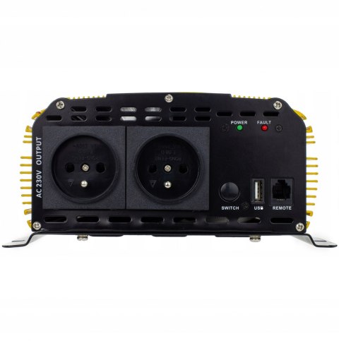 Przetwornica napięcia 12V 3000W SINUS PLUS Czysty Sinus