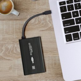 Qoltec Aluminiowa obudowa/kieszeń do dysków HDD/SSD 2.5