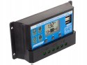 SOLARNY REGULATOR ŁADOWANIA PWM LCD USB 12/24V 30A