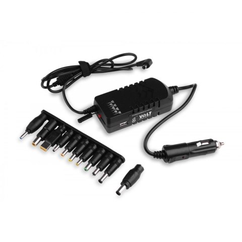 Zasilacz samochodowy do laptopa TIR 90W 24V
