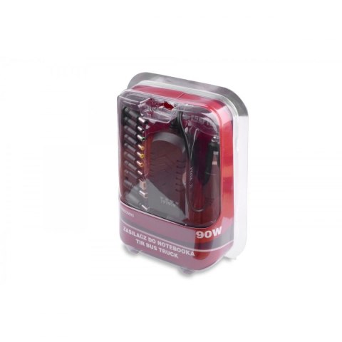 Zasilacz samochodowy do laptopa TIR 90W 24V