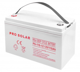 AKUMULATOR DEEP CYCLE VPRO SOLAR 12V 110 Ah VRLA BEZOBSŁUGOWY