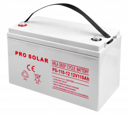 AKUMULATOR DEEP CYCLE VPRO SOLAR 12V 110 Ah VRLA BEZOBSŁUGOWY