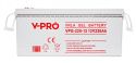 AKUMULATOR GEL VPRO PREMIUM 12V 220 Ah ŻELOWY VRLA BEZOBSŁUGOWY