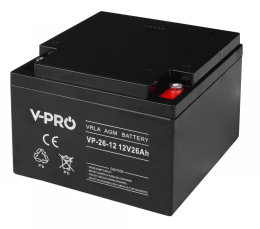 Akumulator bezobsługowy VPRO VRLA AGM 12V 26Ah