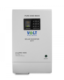 Inwerter solarny SINUS PRO 7000 S 48/230V (5000/7000W) + 80A MPPT
