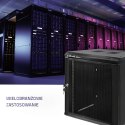 Qoltec Szafa RACK 19" | 12U | 450 x 600 x 635 | Perforowane drzwi