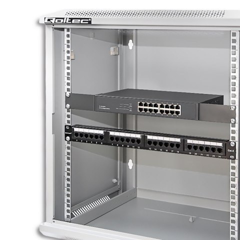 Qoltec Szafa RACK 19" | 12U | 600 x 600 x 635