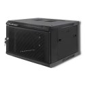 Qoltec Szafa RACK 19" | 6U | 600 x 600 x 370 | Perforowane drzwi