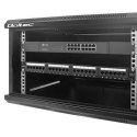 Qoltec Szafa RACK 19" | 6U | 600 x 600 x 370 | Perforowane drzwi