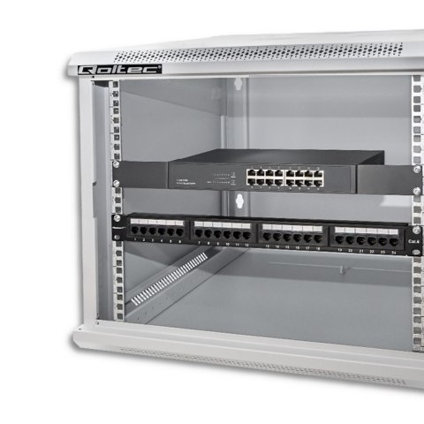 Qoltec Szafa RACK 19" | 9U | 600 x 600 x 500