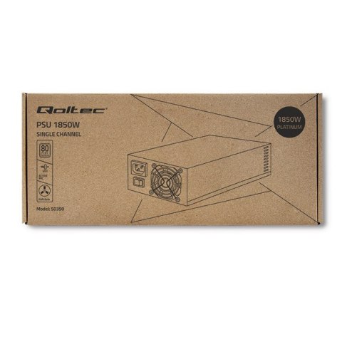 Qoltec Zasilacz PCI-E 1850W | 80 Plus Platinum | Gaming Miner