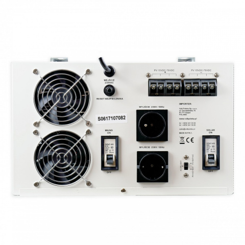 SINUS PRO 2200 S 12/230V (1400/2200W) + 60A MPPT INWERTER SOLARNY