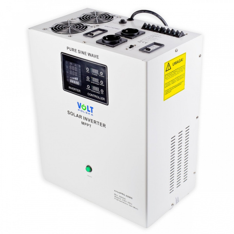 SINUS PRO 2200 S 12/230V (1400/2200W) + 60A MPPT INWERTER SOLARNY