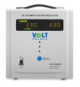 Stabilizator napięcia prąd AVR 10000VA VOLT POLSKA