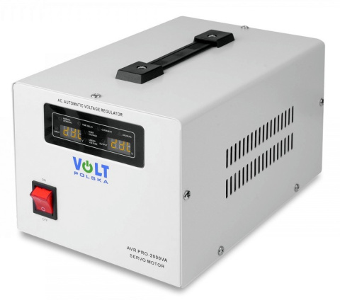 Stabilizator napięcia sieciowego AVR PRO 2000 (2000VA) 3% SERVO