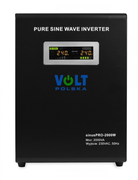 Zasilacz Awaryjny SINUS PRO 2000 W 24/230V (1400/2000W)