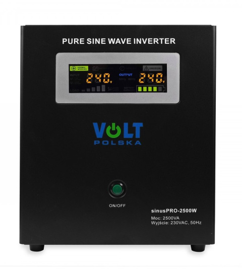 Zasilacz awaryjny UPS sinus Pro seria W 2500W 24V 10A
