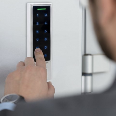 Qoltec Zamek szyfrowy dotykowy TITAN | EM | BT