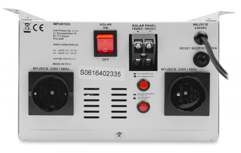 Zestaw Solarny Sinus Pro 800S Panel 405W Akumulator 100Ah