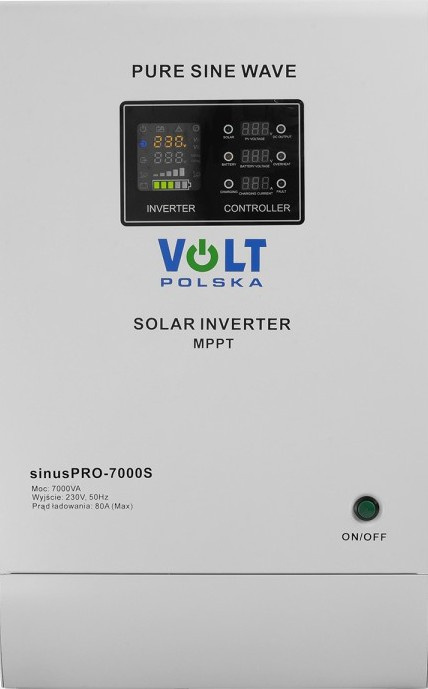 Zestaw Solarny Sinus Pro 7000S 9xPanele 540W 4xAkumulatory 220Ah